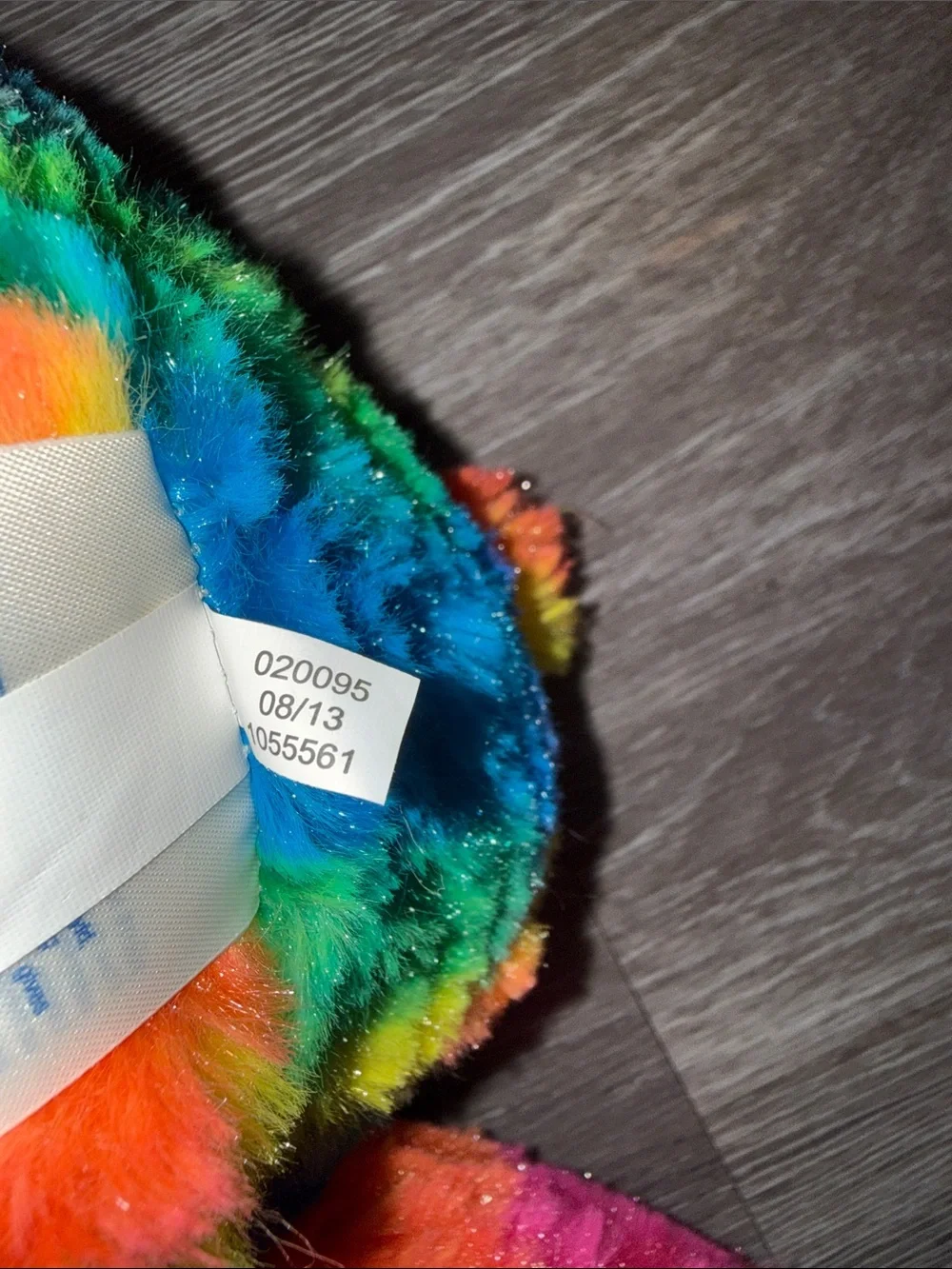 Build A Bear Rainbow Teddy Bear